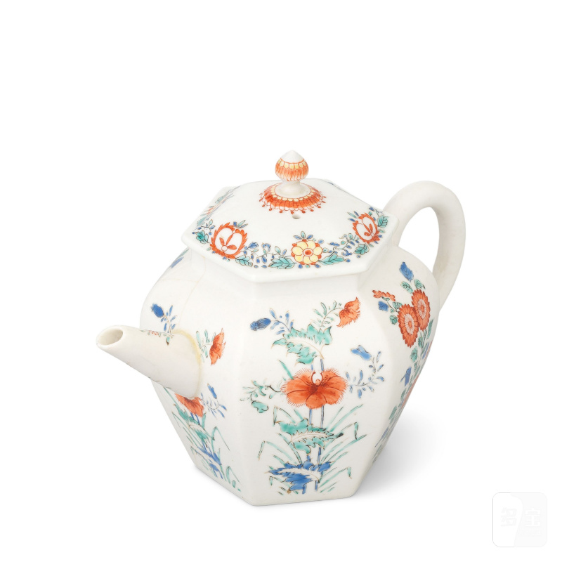 A Chelsea teapot and cover, circa 1750-52 - 图5